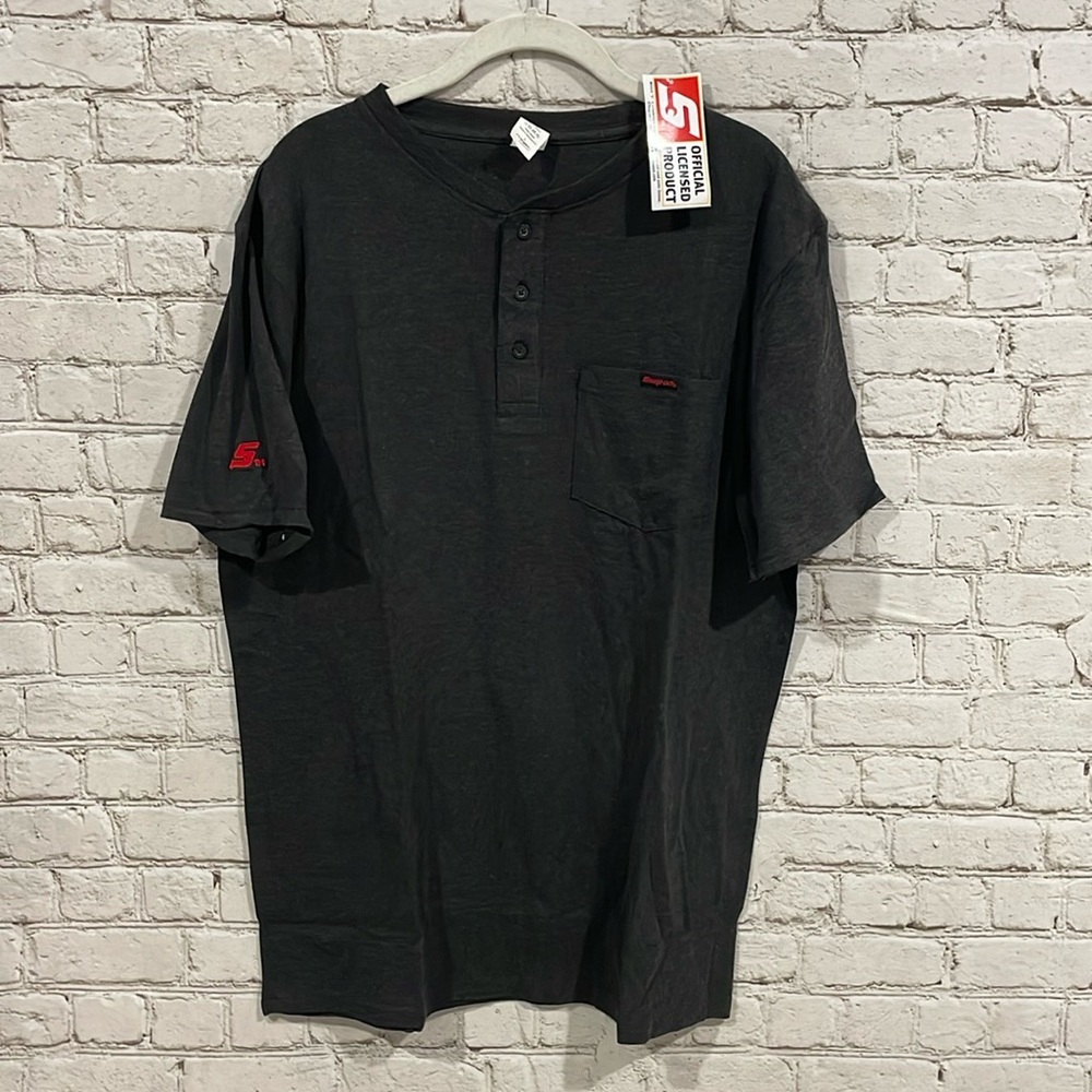 Snap-On Tools Short Sleeve Tee Shirt Grey Gray L XL XXL XXXL 2X 3X